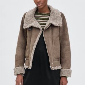 Zara moto jacket NWT